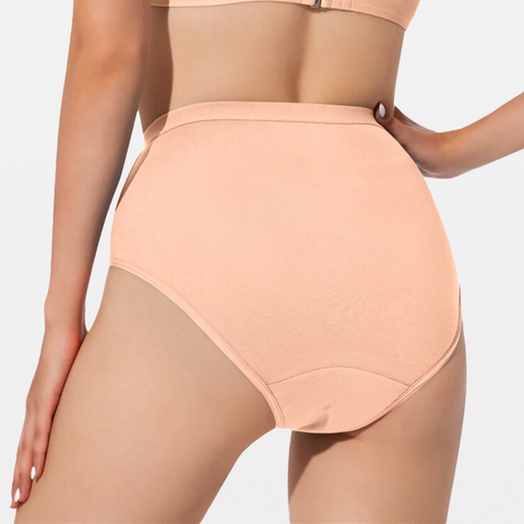 【1 ORDER 3 SIZES】Beautikini Stretch Seamless High-Waisted Heavy Flow  Period Underwear