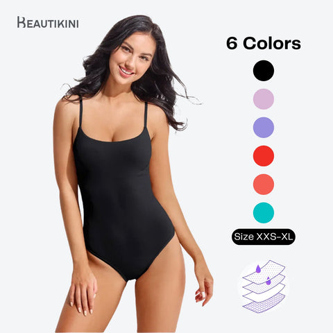 Beautikini One Piece Period Swimwear