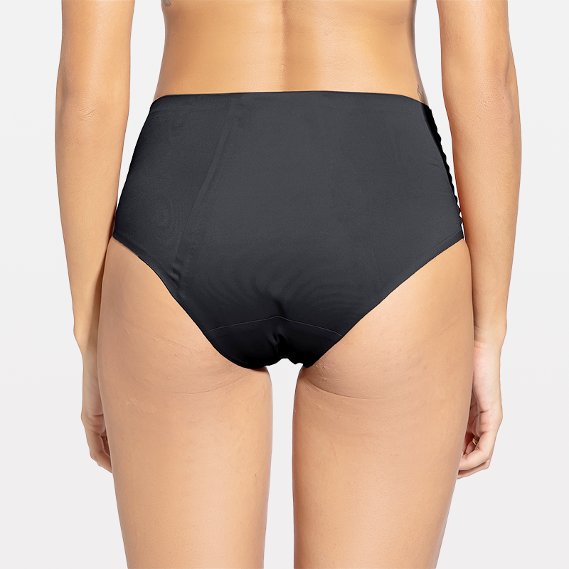 【1 ORDER 3 SIZES】Beautikini Stretch Seamless High Waisted Incontinence Period Underwear