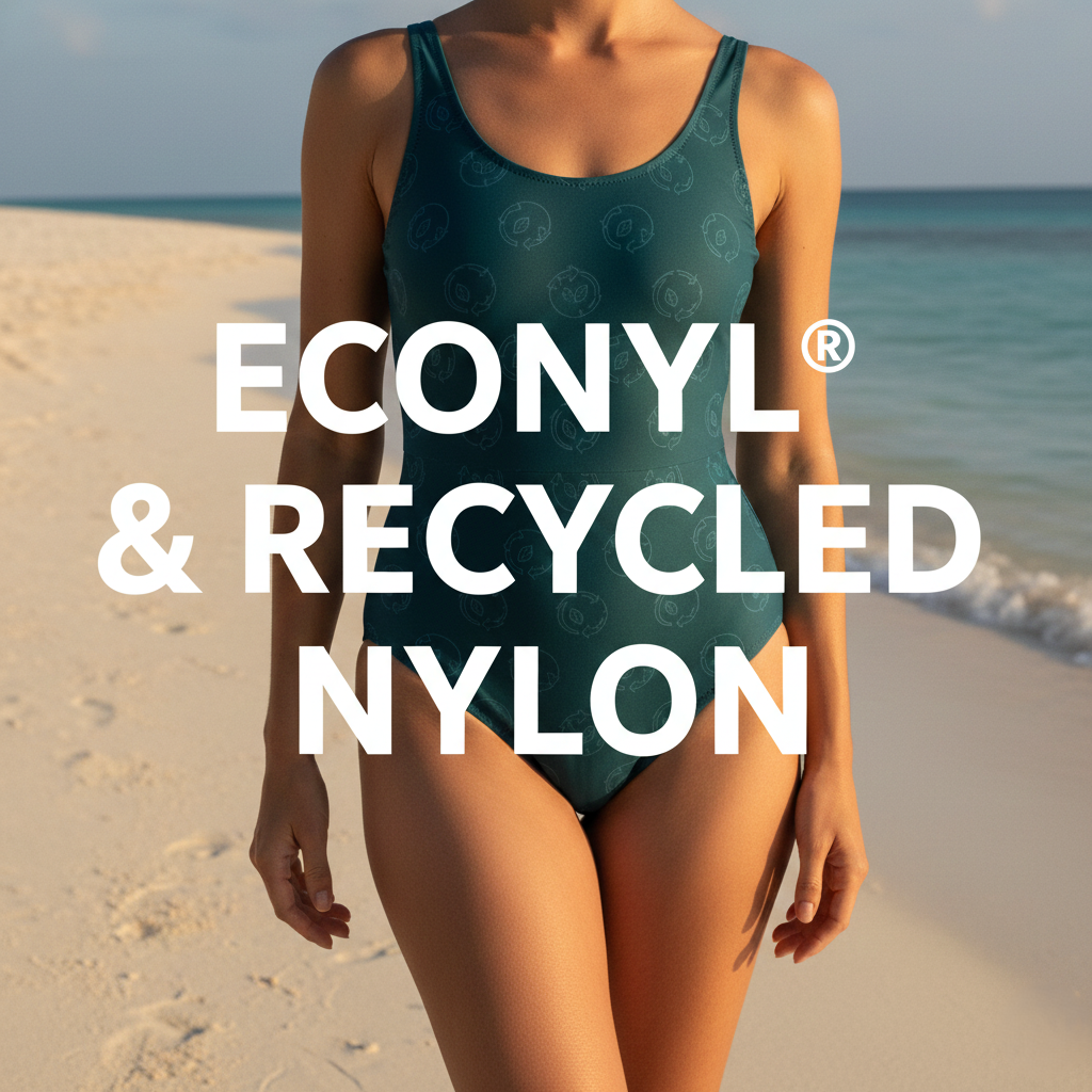 What is ECONYL®? Why Recycled Nylon is the Future of Eco-Friendly Period Swimwear