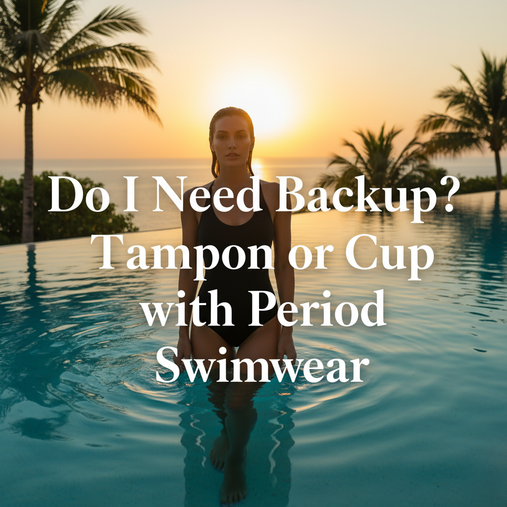 Do I Need Backup? When to Use a Tampon or Cup with Period Swimwear