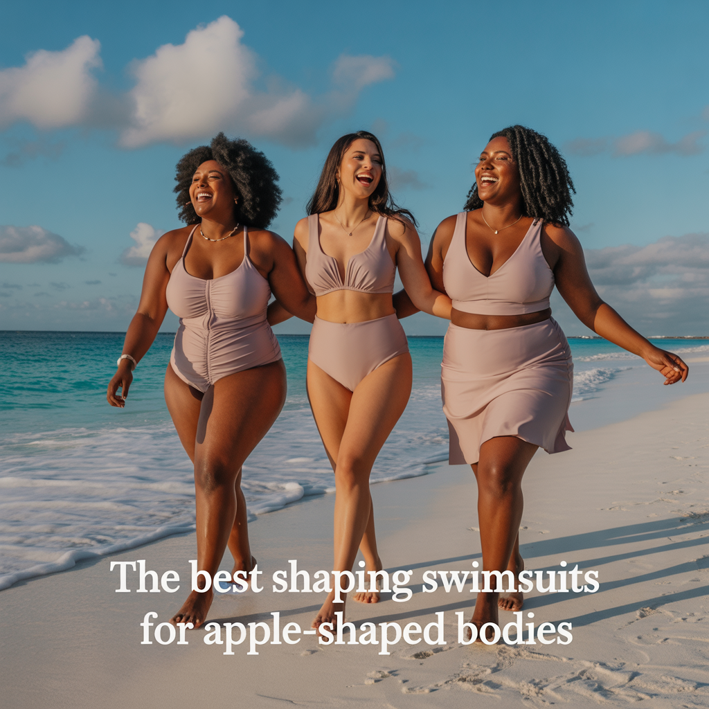 How Do You Find the Perfect Shaping Swimsuit for an Apple-Shaped Body?