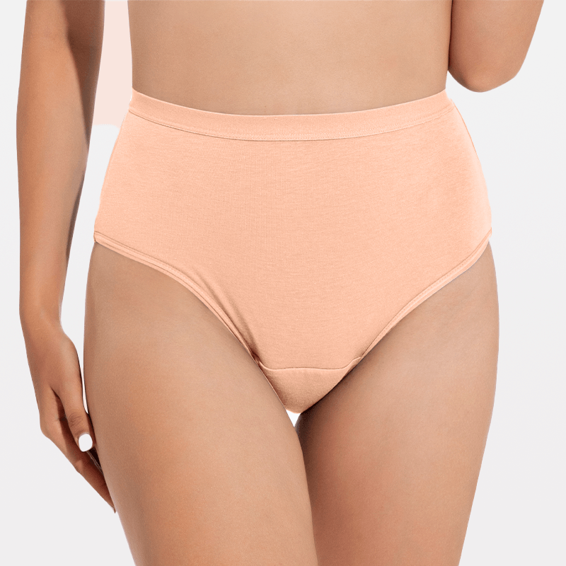 【1 ORDER 3 SIZES】Beautikini Stretch Seamless High-Waisted Heavy Flow  Period Underwear