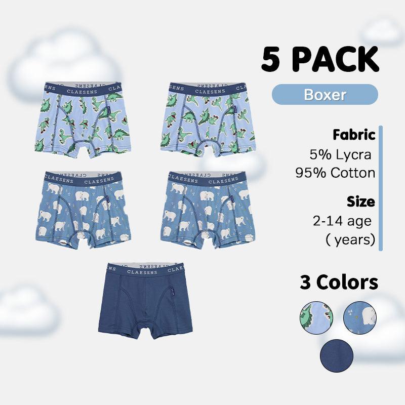 Boys' Boxer Shorts 5-Pack
