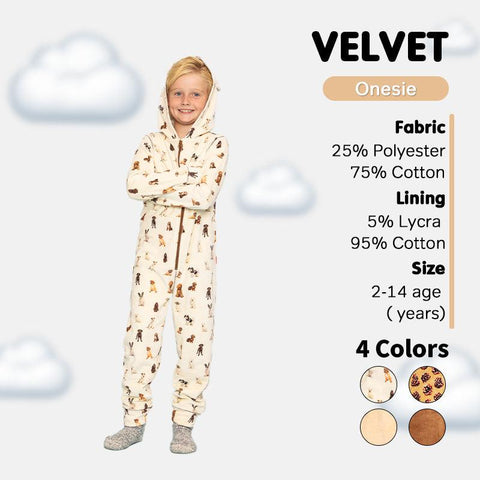 Junior Long Sleeve Loungewear Set - Winter Sky & Fun Patterns