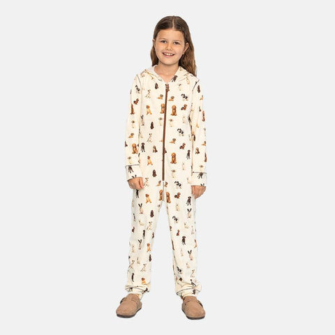 Junior Long Sleeve Loungewear Set - Winter Sky & Fun Patterns
