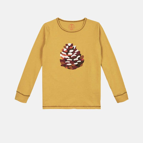Junior Long Sleeve Pyjama Set - Pinecone & Playful Dog
