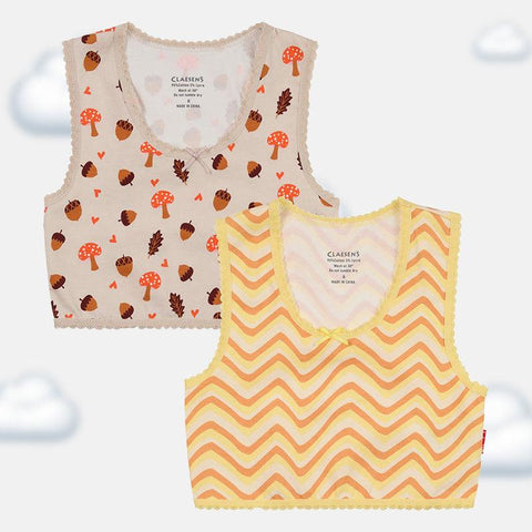 Girls' Crop Top 2-Pack