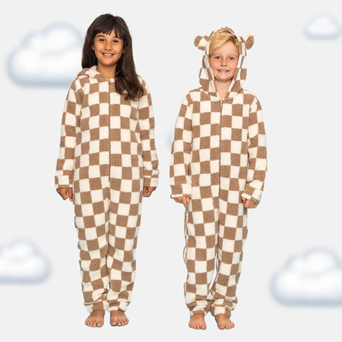 Junior Long Sleeve Loungewear Set - Winter Sky & Fun Patterns