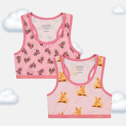 Girls' Crop Top 2-Pack