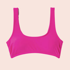 Beautikini Sports Scoop Neck Push up Bikini Top