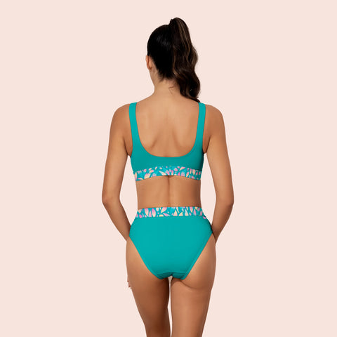 Beautikini Period Swimwear for Teens Leakproof Menstrual Bikini