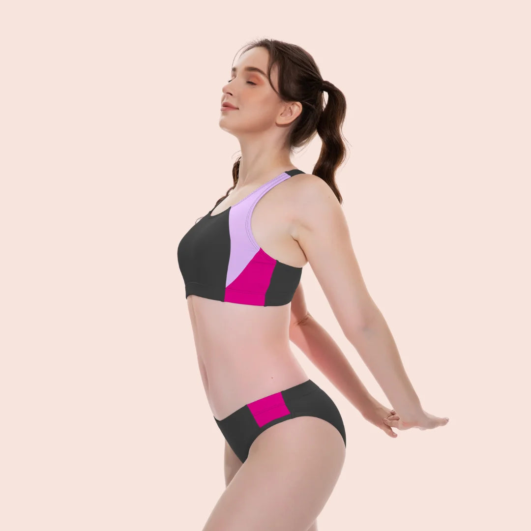 Beautikini Period Swimwear Two Piece Sets