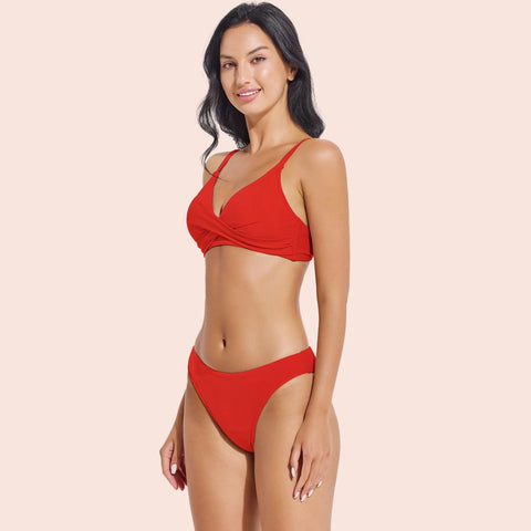 Bas de maillot de bain menstruel taille basse Beautikini 