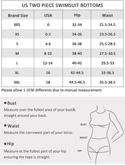 Beautikini Women Twist Front Bikini Bottom V Cut Cheeky Bathing Suit Bottoms Ruched Swim Bottoms