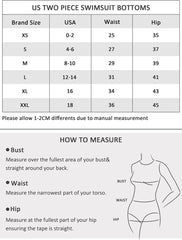 Beautikini Women's Cheeky Brazilian Cut Swim Bottoms Low Waist Bikini Bottom