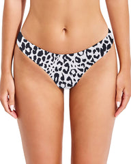 Beautikini Women's Cheeky Brazilian Cut Swim Bottoms Low Waist Bikini Bottom
