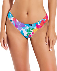 Beautikini Women's Cheeky Brazilian Cut Swim Bottoms Low Waist Bikini Bottom